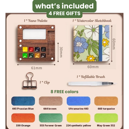 nano palette (4 free gifts)