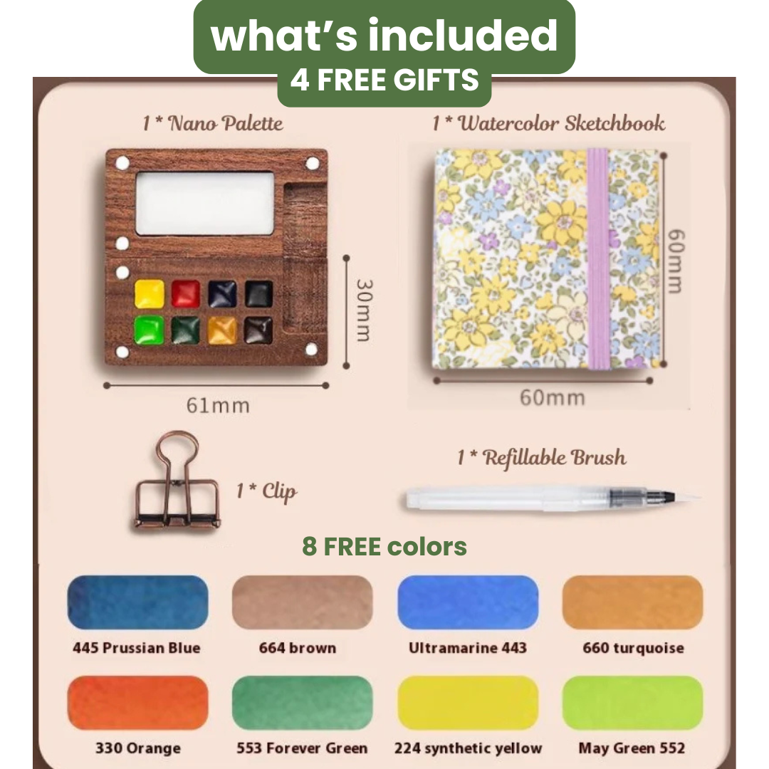 nano palette (4 free gifts)